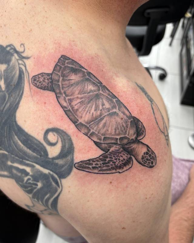 Heather tattoo work at TNT Tattoo Aiea Hawaii — piece 02